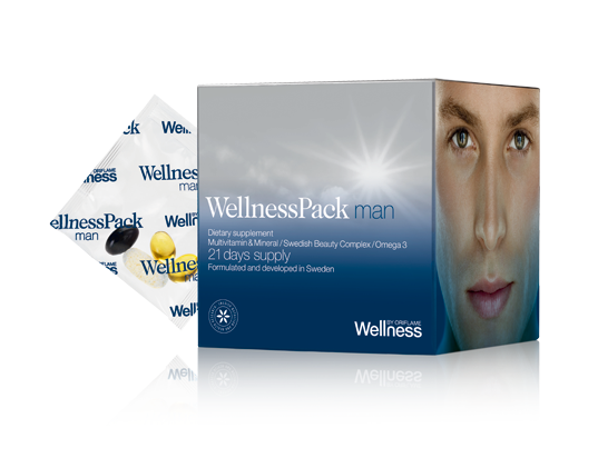 WellnessPack для мужчин: клинически доказанный эффект отличного самочувствия и великолепного внешнего вида